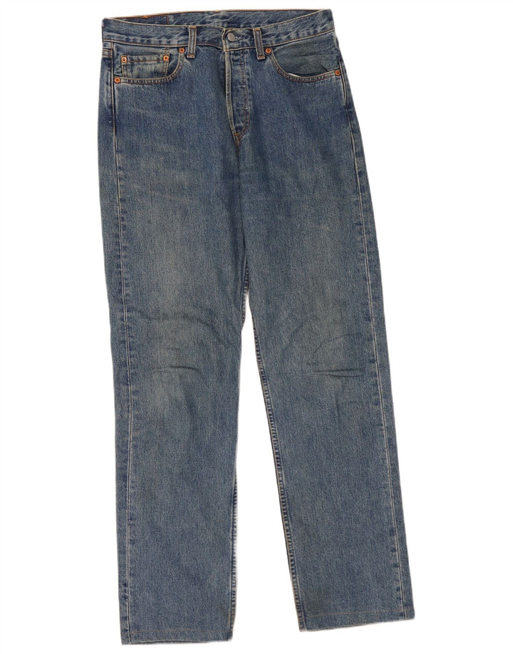 Levi's Jean Droit 590 Femme W31 L32 Bleu Coton