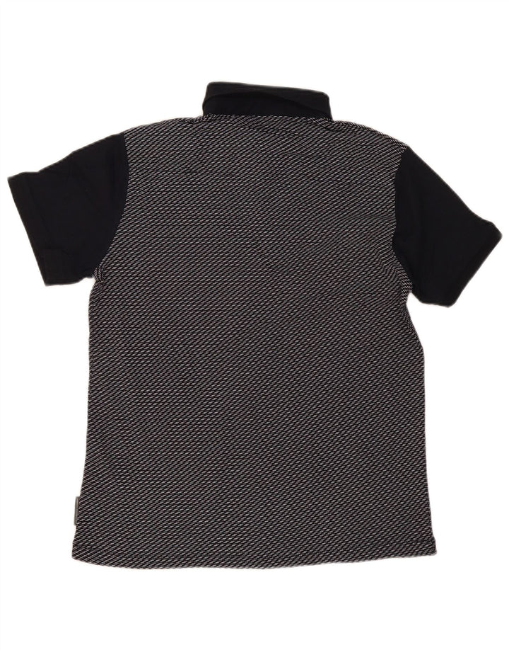 French Connection Polo Homme Bleu Marine Moyen Rayé Coton