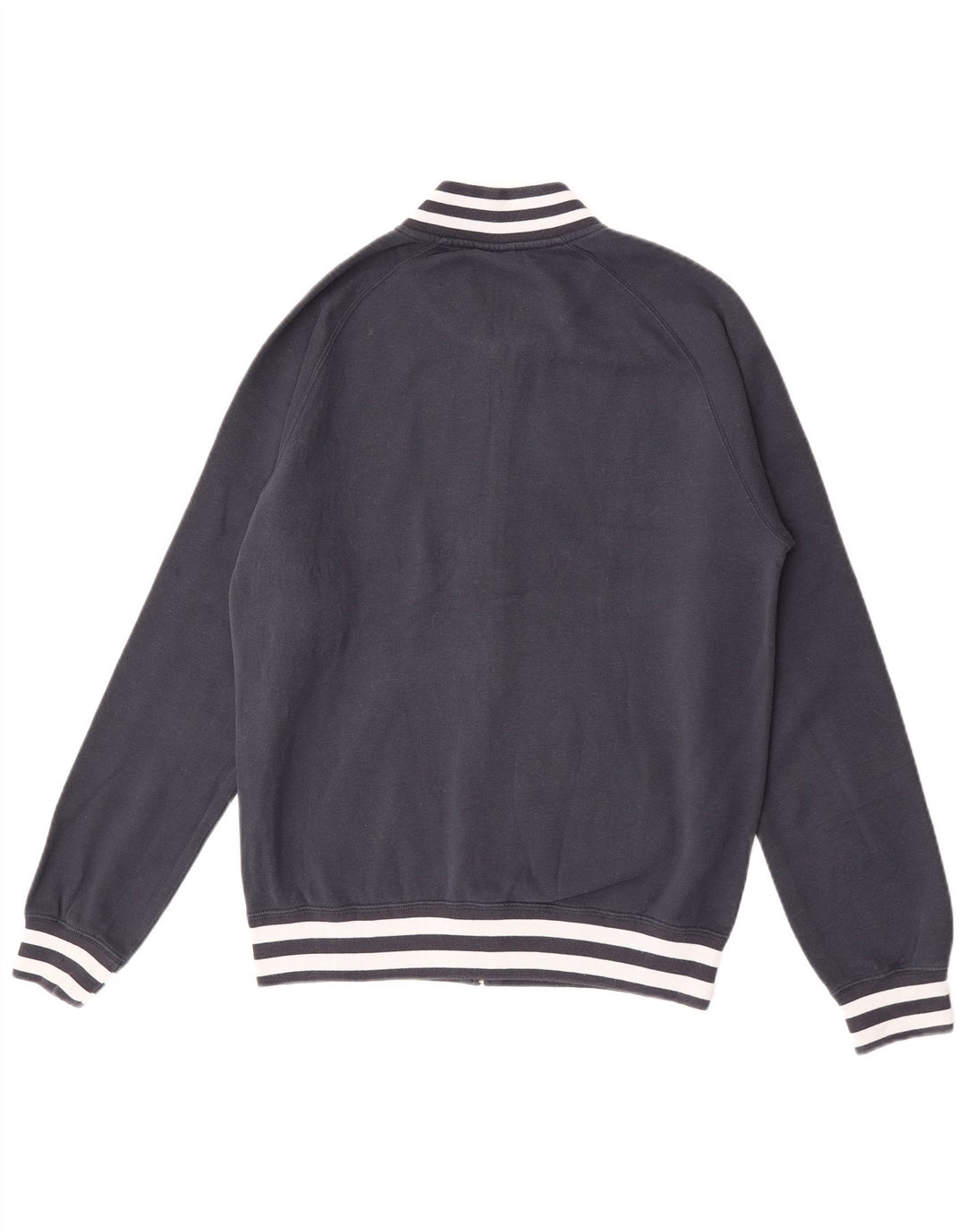 Champion Veste de survêtement pour homme en coton rayé bleu marine Taille L