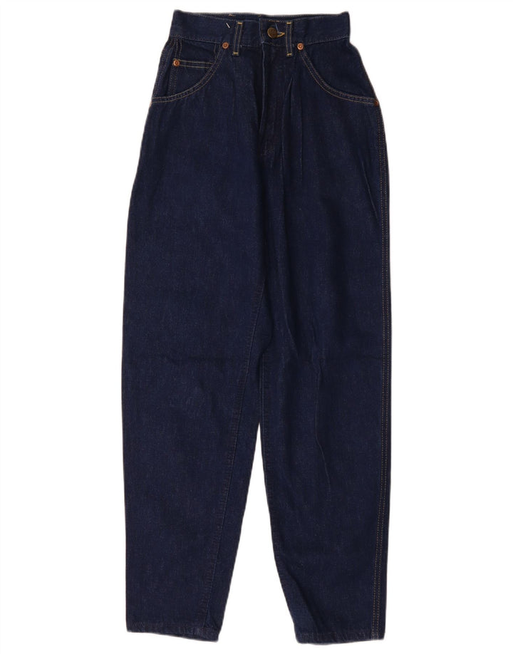 LEE Jean Fuselé Taille Haute Femme W22 L27 Bleu Marine