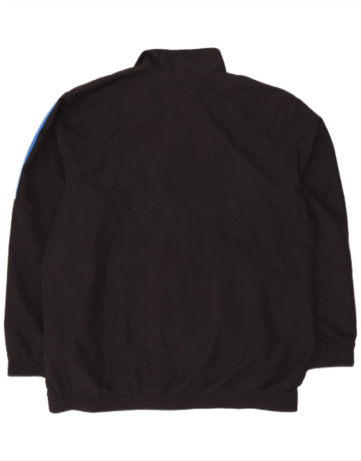 Adidas Veste de survêtement pour homme UK 48/50 XL Noir Polyester