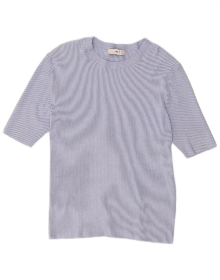 Marks & Spencer T-shirt pour femme UK 6 XS Bleu