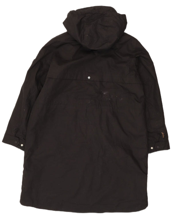 Joules Parka à capuche pour femme UK 18 XL Noir Polyester