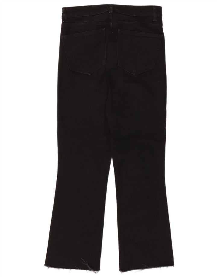 Zara Jean Bootcut Femme EU 40 Moyen W30 L27 Noir