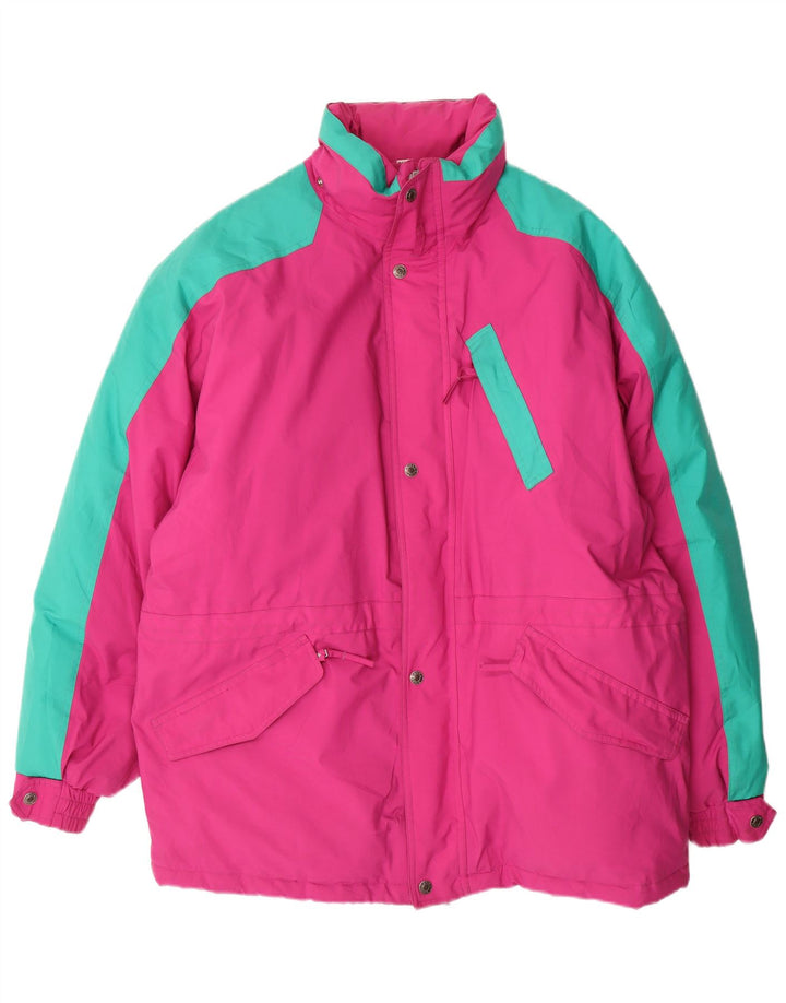 BAILO Veste Rembourrée Homme IT 50 Large Rose Colourblock Polyamide