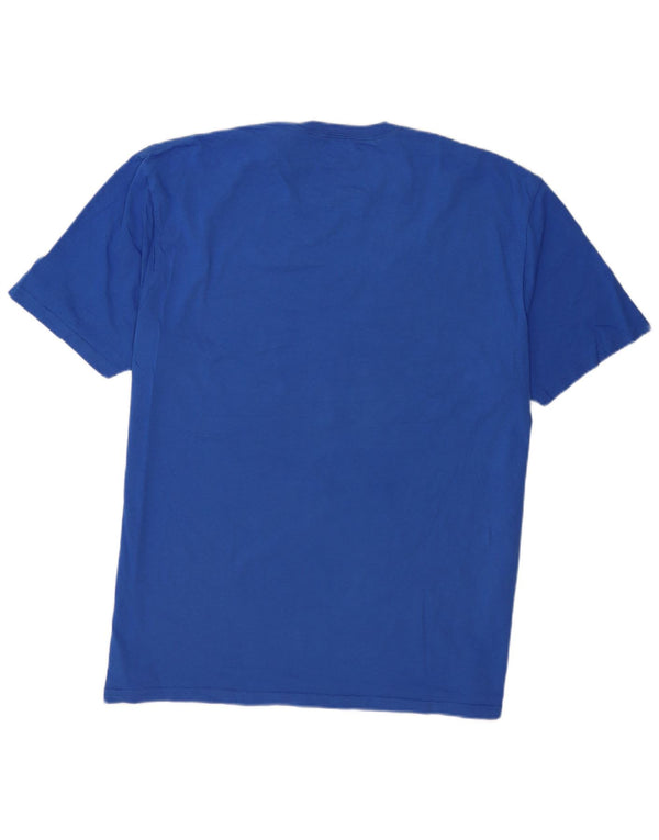 Hard Rock Cafe Hommes San Antonio T-Shirt Graphique Haut 2XL Bleu Coton