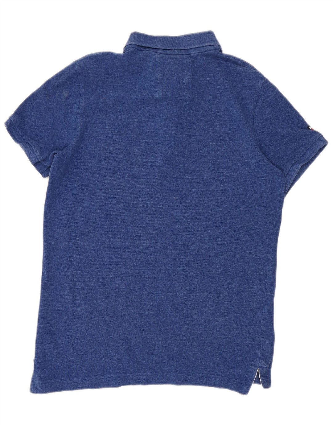 Superdry Polo Homme XL Bleu Coton