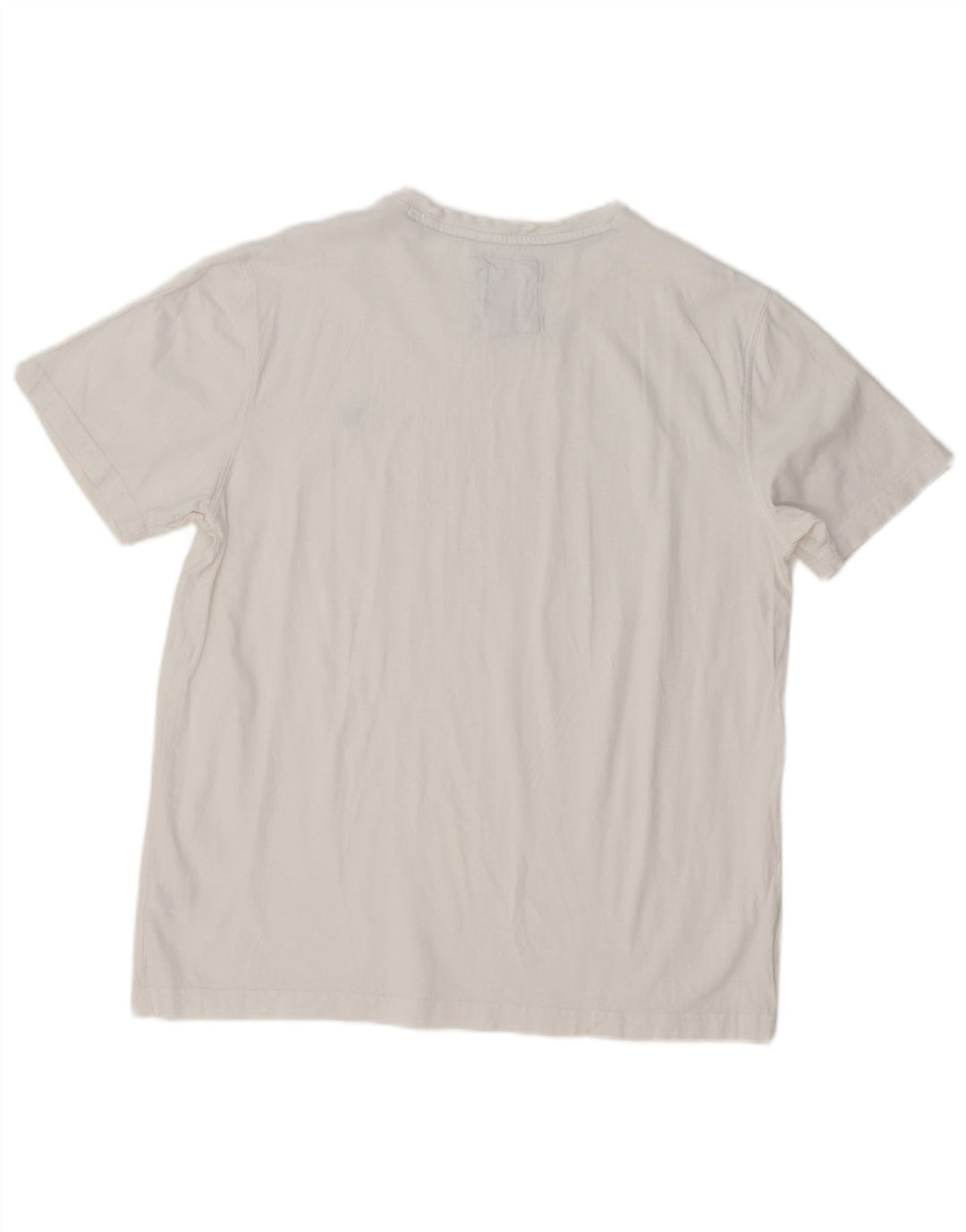 Crew Clothing T-Shirt Homme Grand Blanc Coton