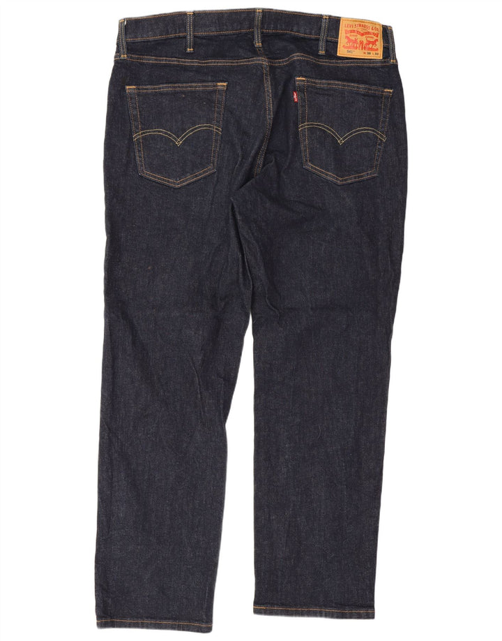 Levi's Jean Droit 541 Homme Bleu Marine W38 L32 Coton