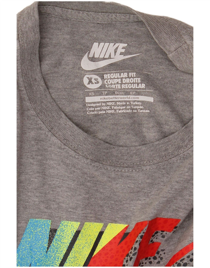 Nike T-shirt coupe classique pour homme Gris XS