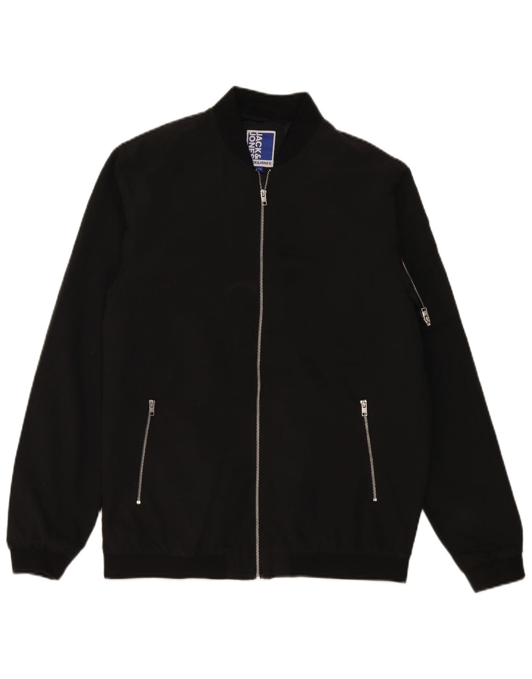 Jack & Jones Bomber Garçon 15-16 ans Noir Polyester