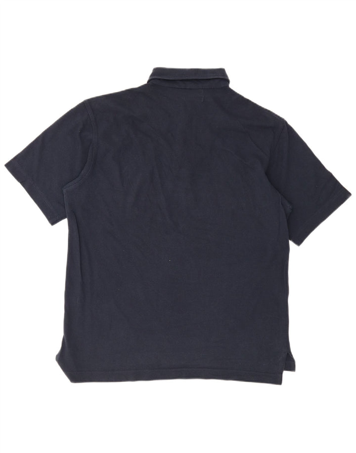 Henry Cottons Polo Homme Bleu Marine Moyen Coton
