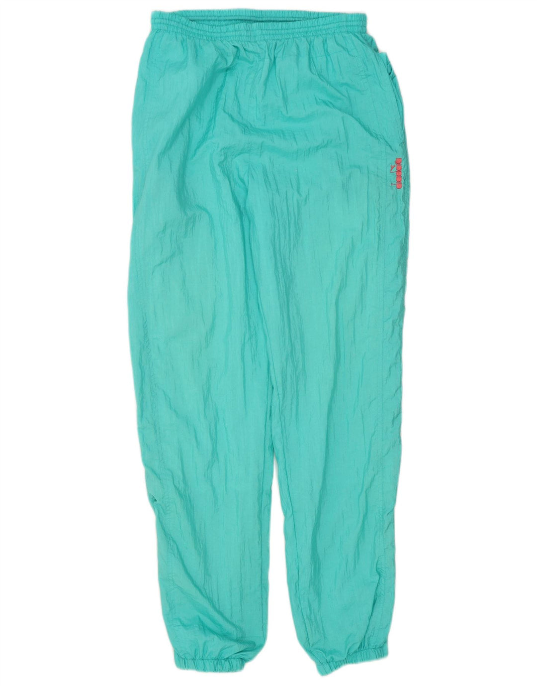 Diadora Pantalon De Survêtement Joggers UK 14 Medium Turquoise Polyamide Femme