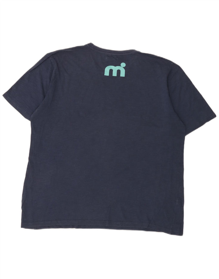 Mistral T-Shirt Graphique Homme Top 2XL Bleu Marine