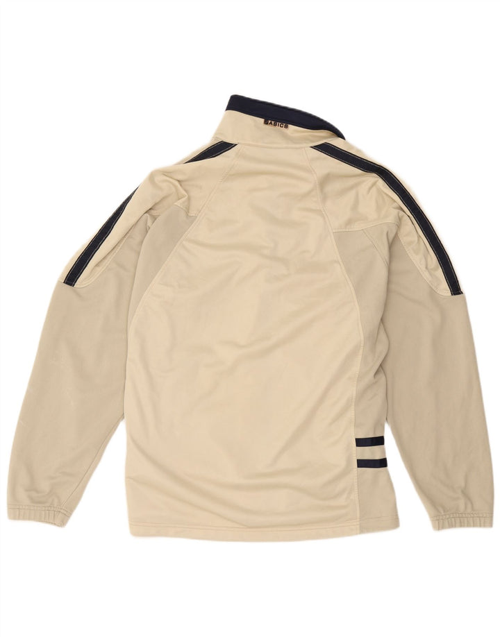 Asics Veste de Survêtement Homme XL Beige Colorblock