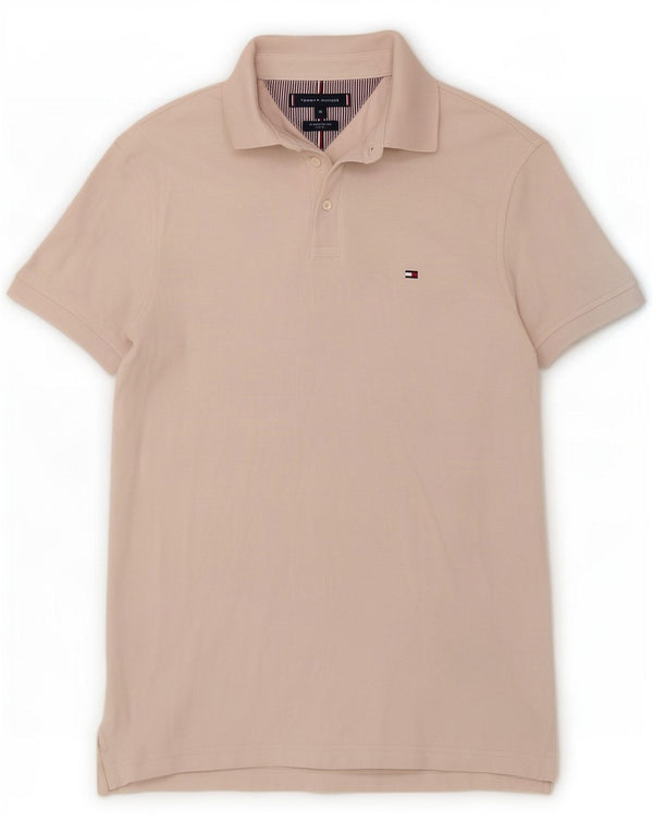 Tommy Hilfiger Polo Slim Fit Homme Blanc Coton