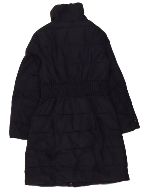 Joules Manteau rembourré pour femme UK 12 Medium Bleu marine Polyester