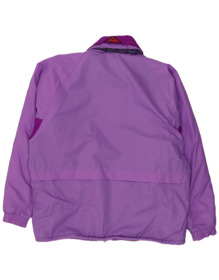 AESSE Veste de ski à capuche pour homme UK 42 XL Violet