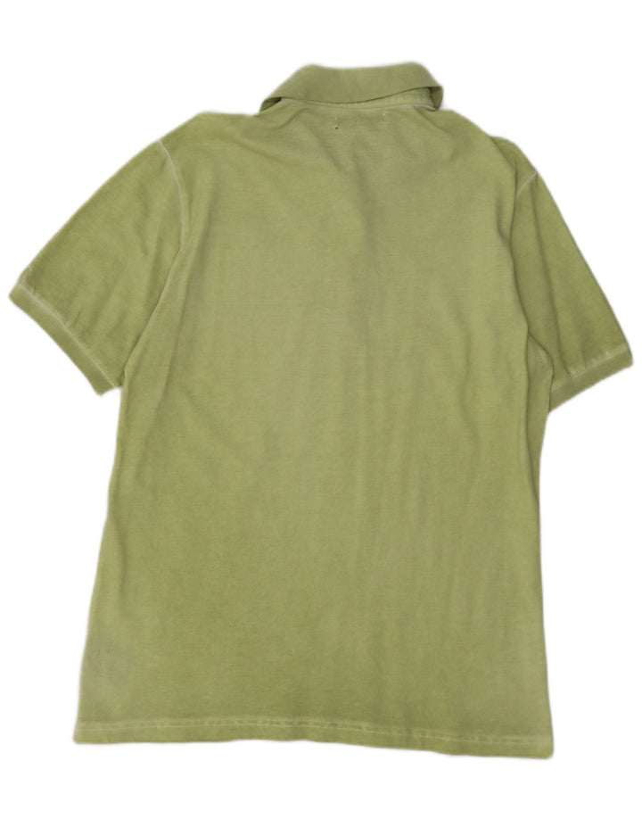 BEST COMPANY Polo Graphique Homme Vert Moyen Coton