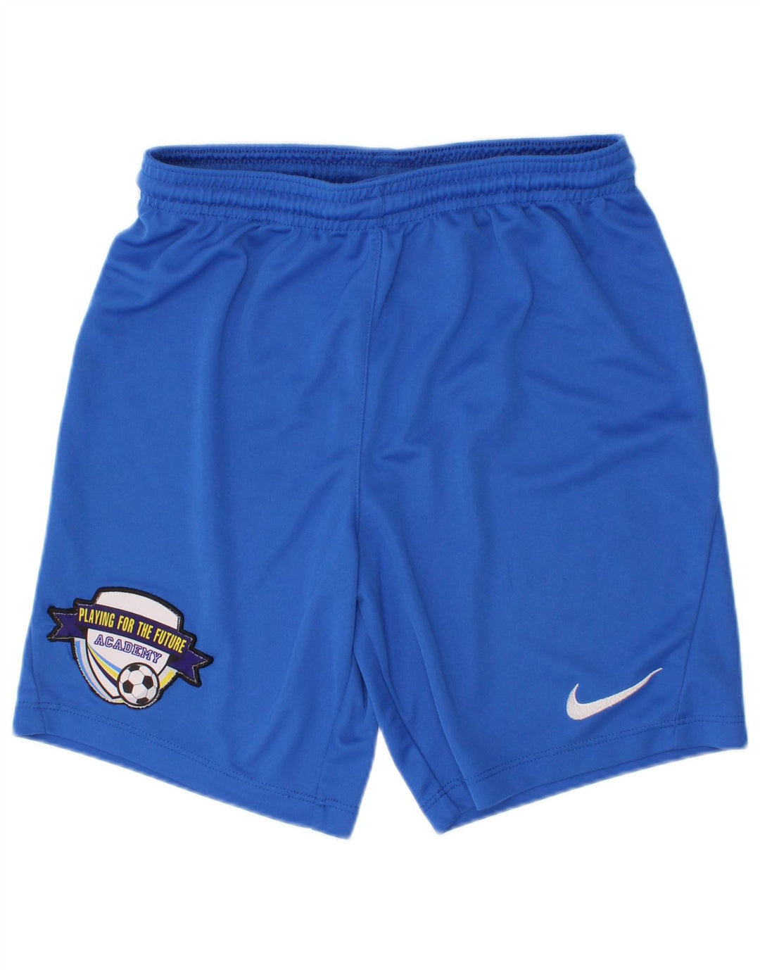 Short de sport Nike Dri Fit Graphic pour garçon 10-11 ans Bleu moyen Polyester