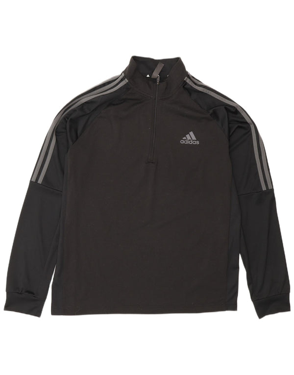 Adidas Hommes Pull Survêtement Haut Grand Noir Polyester