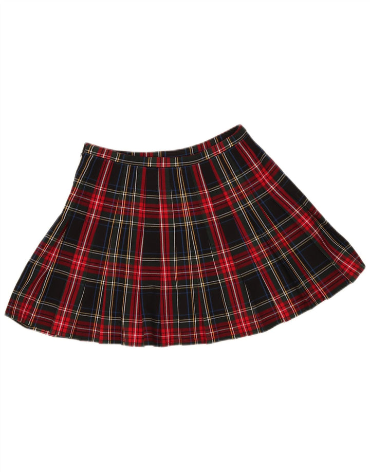 Superdry Mini jupe femme UK 10 Small W28 Polyester à carreaux multicolore