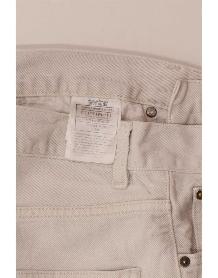 Carhartt Jean slim homme W28 L28 coton blanc