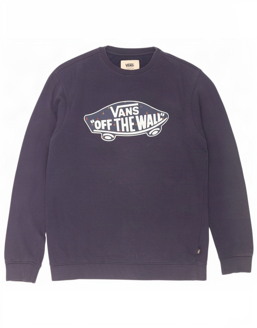 Vans Sweat-shirt graphique pour homme en coton bleu marine Taille L