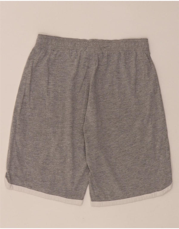 Champion Short de Sport Graphique Fille 11-12 Ans Grand Gris Colorblock