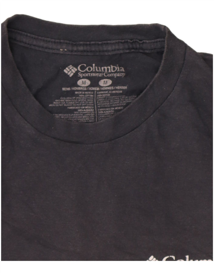 Columbia Tee-Shirt Graphique Homme Gris Moyen Coton
