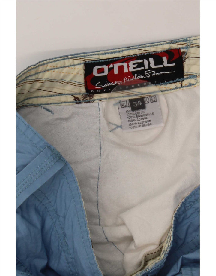 O'Neill Pantalon Capri Droit Homme W34 L20 Bleu Coton