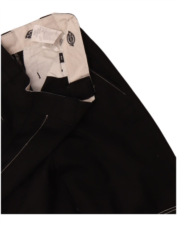 Dickies Pantalon Cargo Droit W24 Homme Noir Polyester