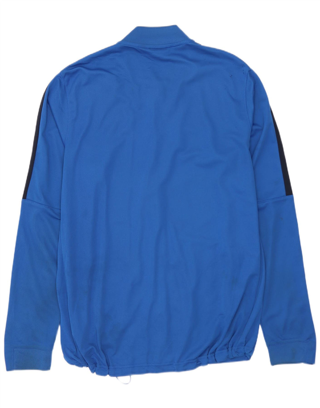 NIKE Veste de survêtement Dri Fit pour hommes, grand bleu, polyester color block