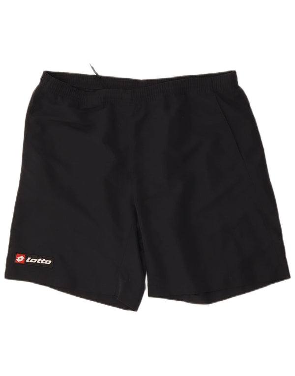 Lotto Short de Sport Homme Grand Bleu Marine Polyester