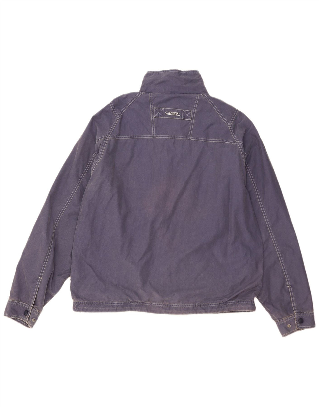 Crew Clothing Veste Bomber Homme UK 38 Bleu Moyen Coton