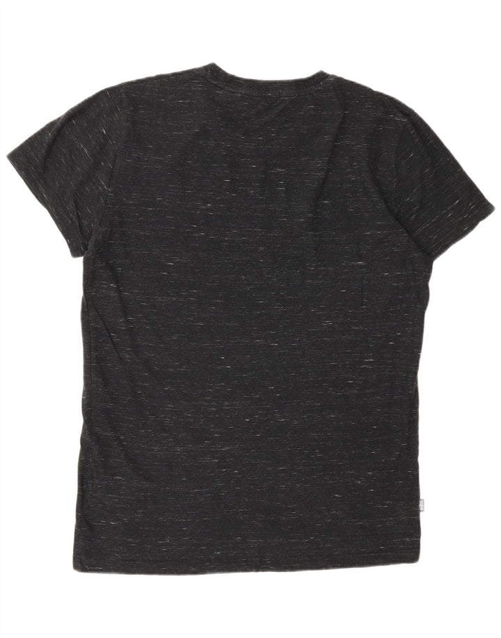 SUPERDRY T-Shirt Homme Petit Gris Moucheté Coton