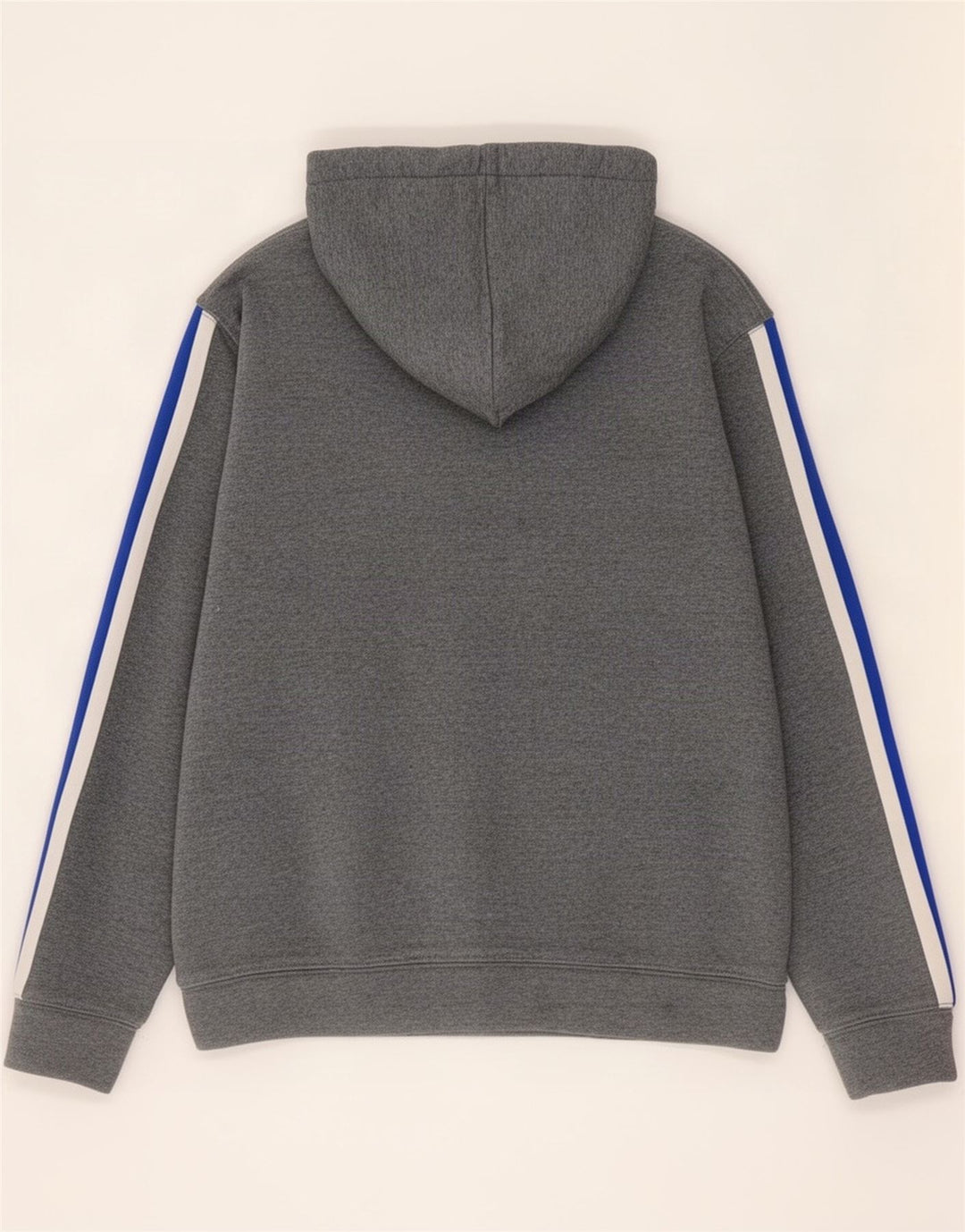 Guess Pull à capuche pour homme en polyester color block gris moyen
