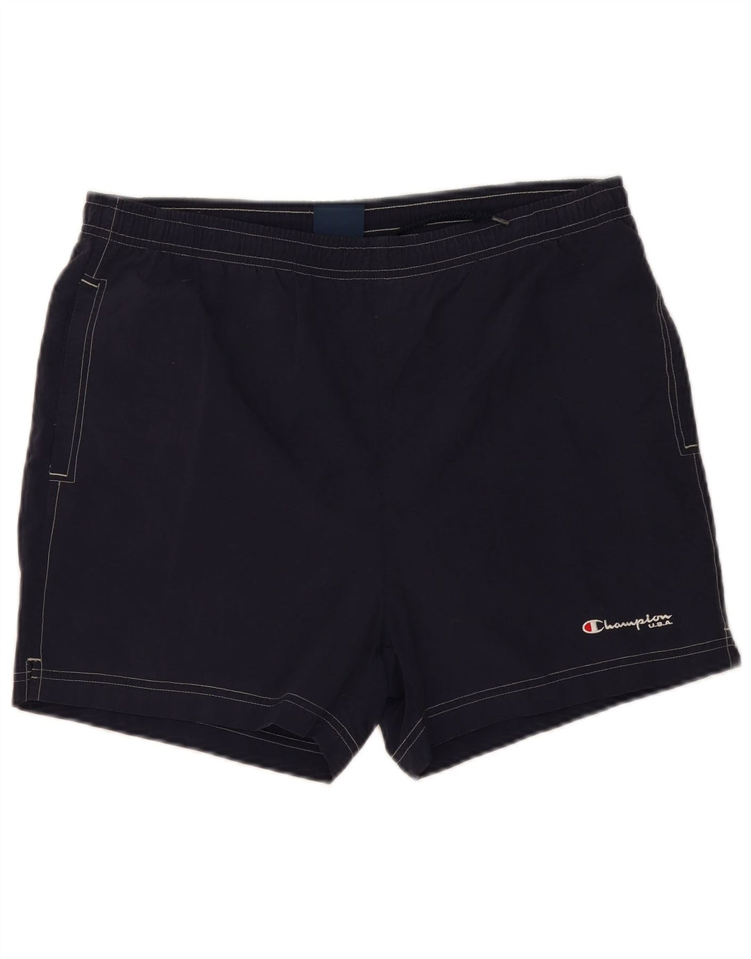 CHAMPION Short de Bain Homme XL Bleu Marine Polyamide