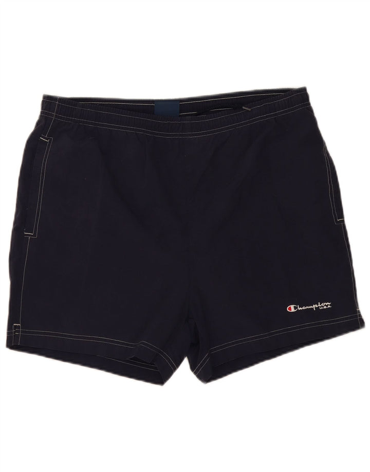 CHAMPION Short de Bain Homme XL Bleu Marine Polyamide