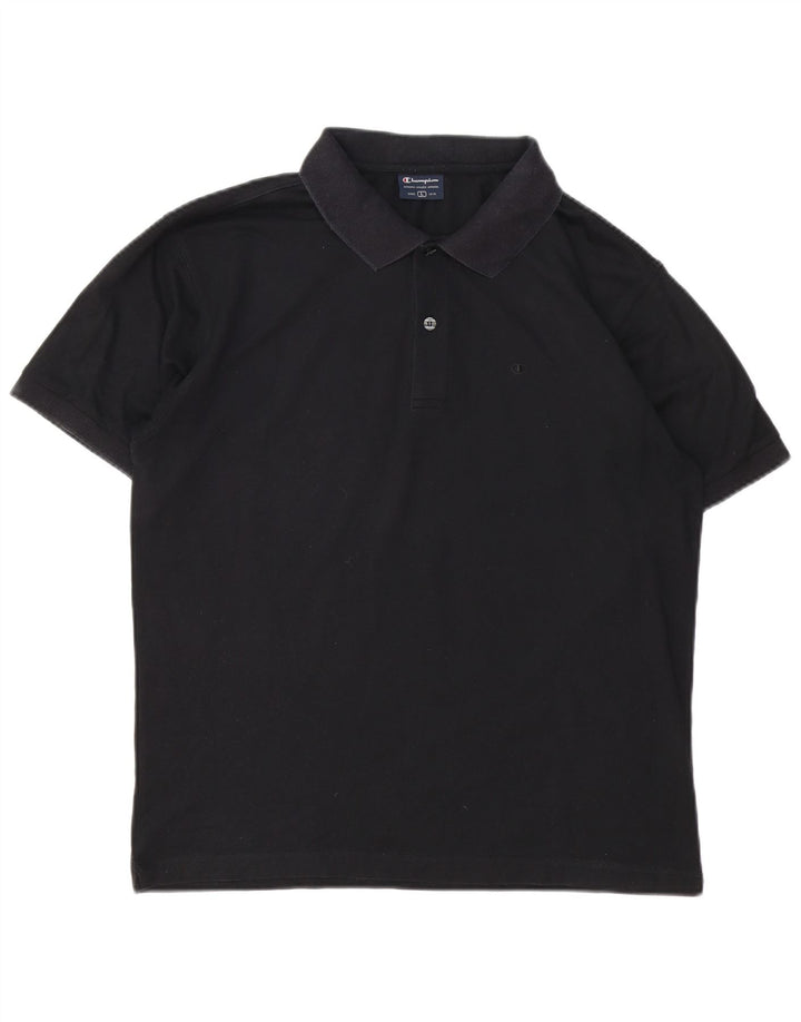 Champion Polo Homme Grand Noir Coton