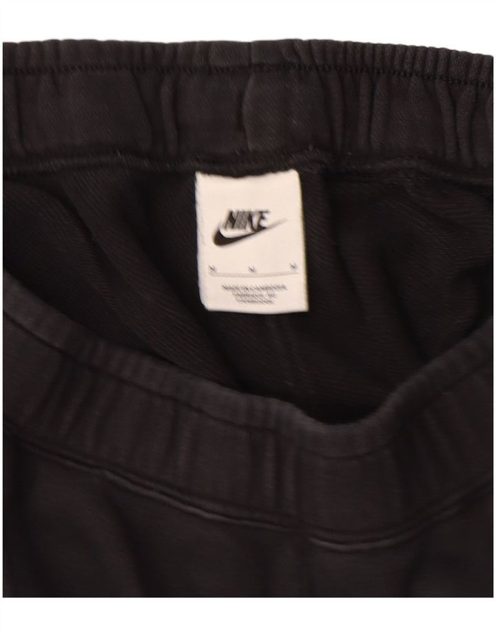 Nike Short de sport graphique en coton noir moyen pour homme