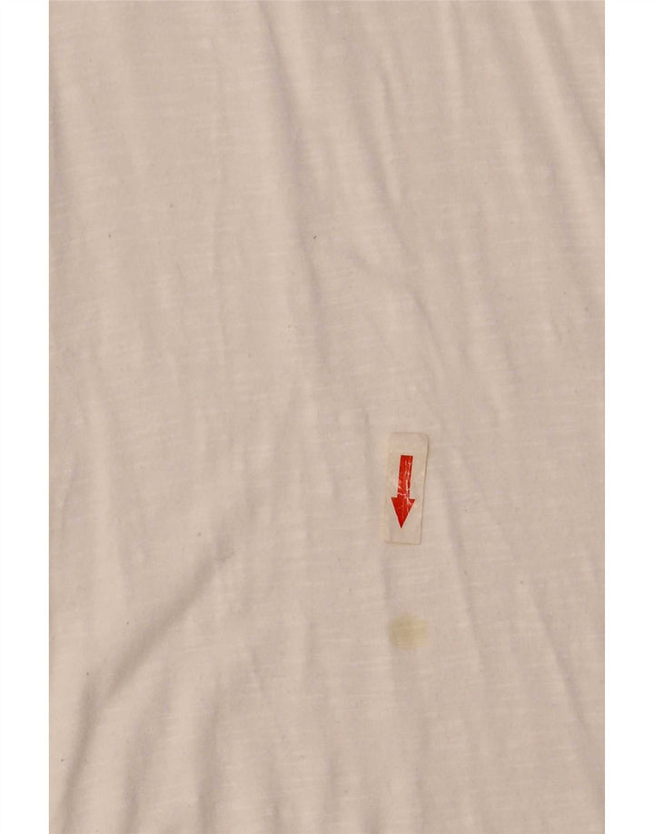 Champion Haut à manches 3/4 pour femme UK 14 Large Blanc