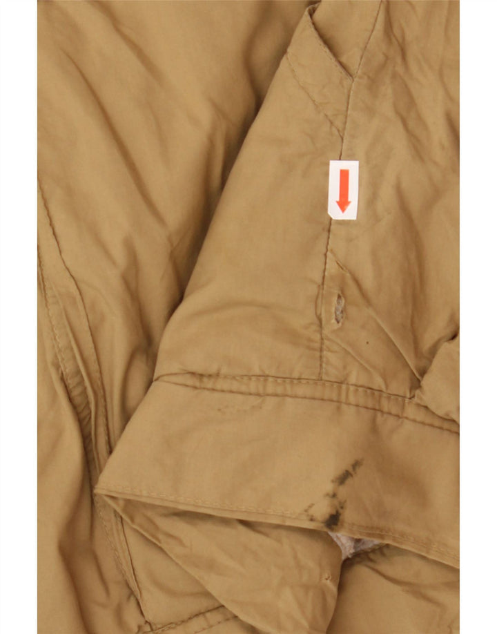 veste militaire vintage pour hommes IT 50 Large Brown