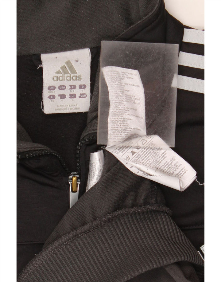 Adidas Veste de survêtement pour homme UK 38/40 Noir moyen Colourblock