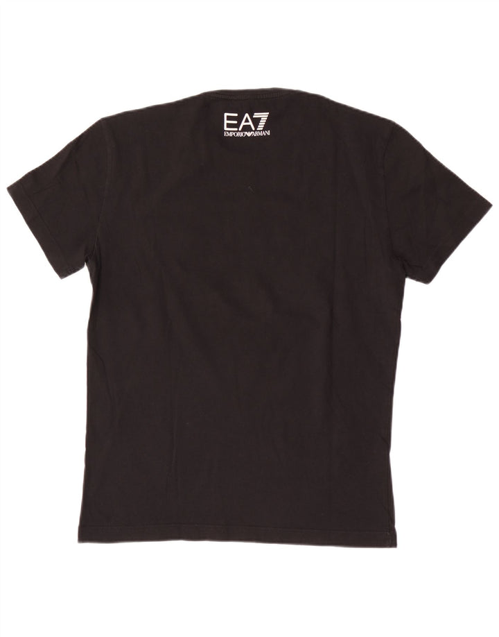 Emporio Armani T-shirt graphique pour homme Noir moyen
