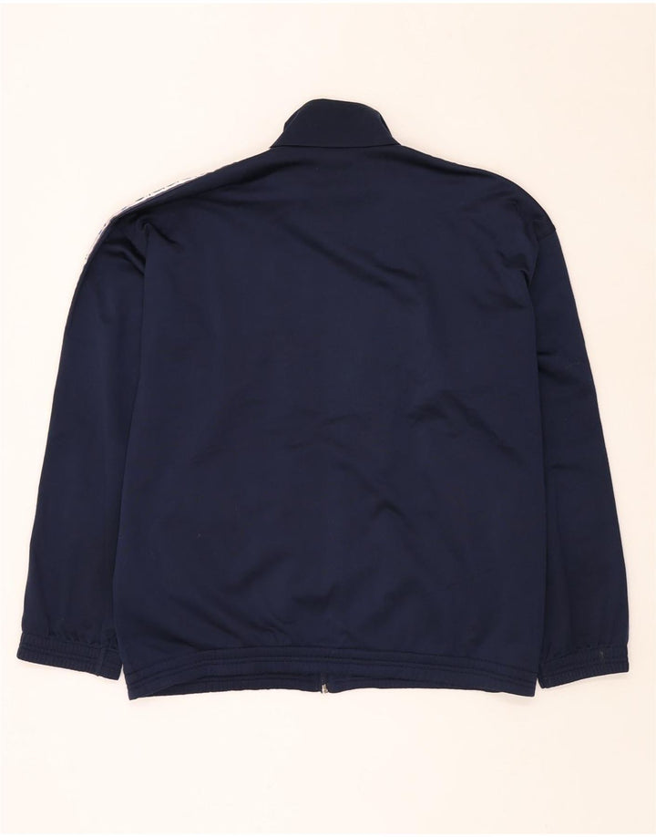 DIADORA Veste de survêtement pour homme UK 38 Bleu marine moyen Colourblock