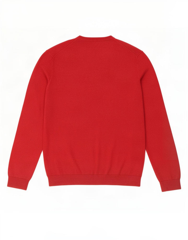 Gap Pull Col V Homme XL Rouge Coton