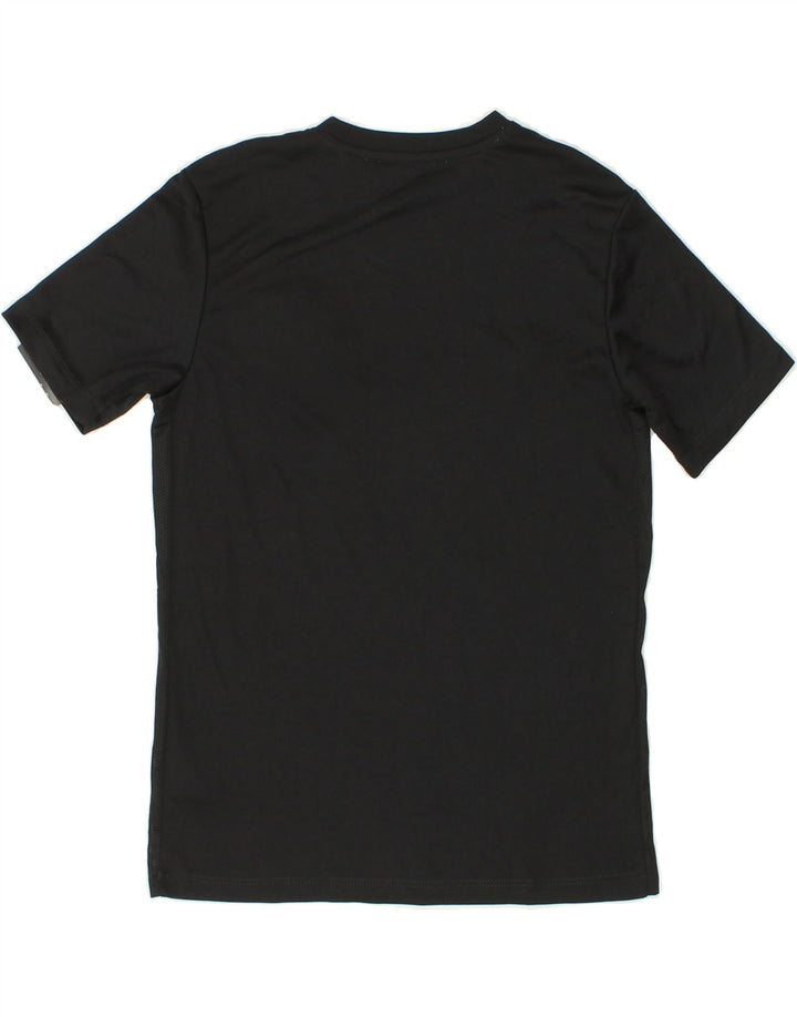 NIKE Boys Dri Fit Graphic T-Shirt Top 10-11 Years Medium Black Polyester Vintage Nike and Second-Hand Nike from Messina Hembry 