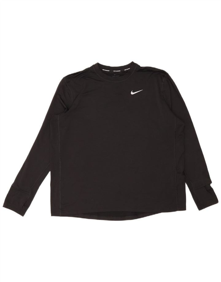 Nike Haut Dri Fit à manches longues pour homme XL Noir