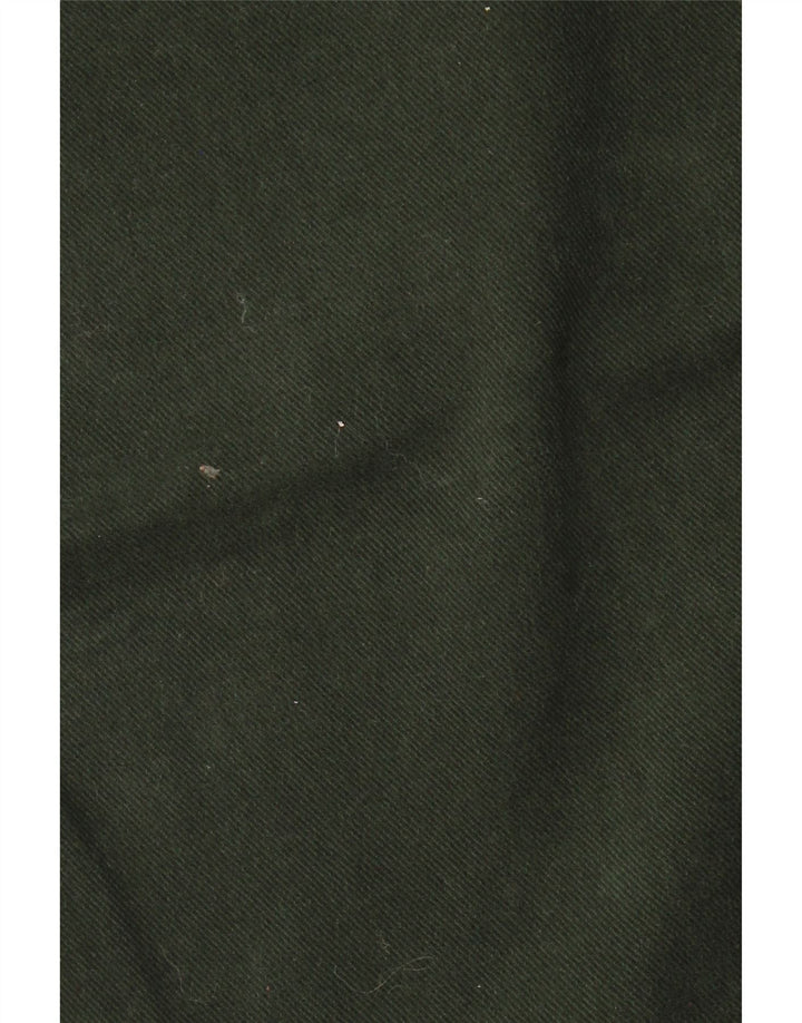 VINTAGE Femme Taille Haute Slim Jeans EU 36 Petit W28 L31 Coton Vert